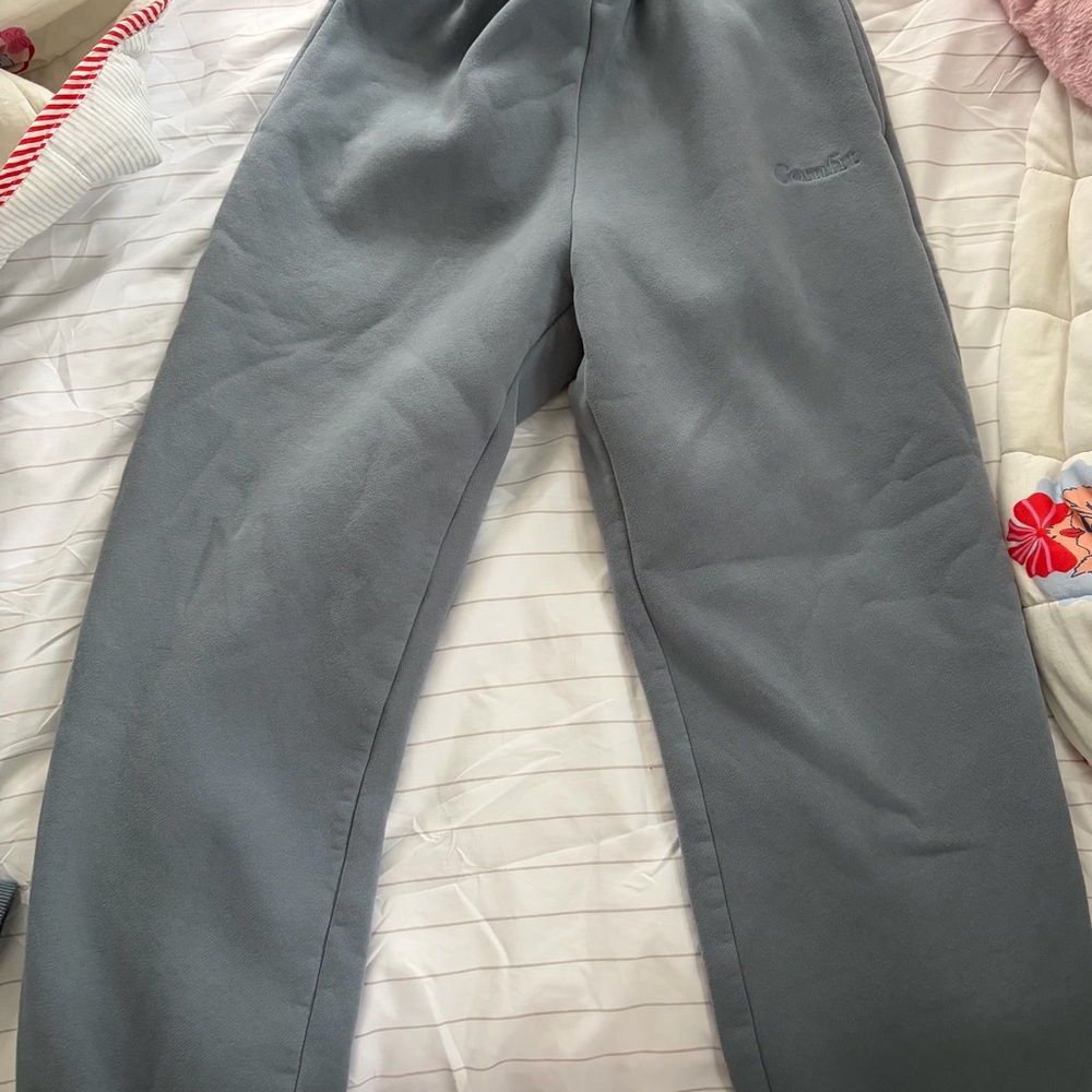 Comfrt sky blue joggers XS women.